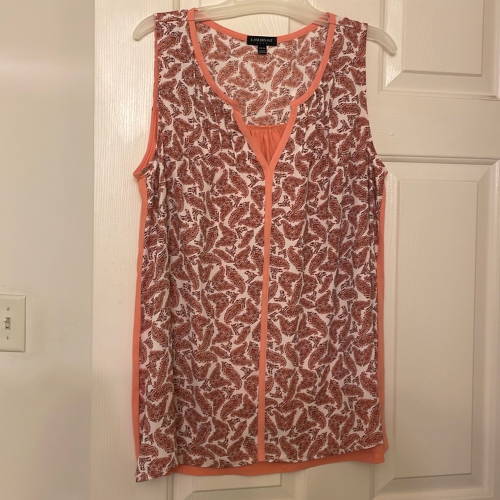 Woman’s sleeveless top